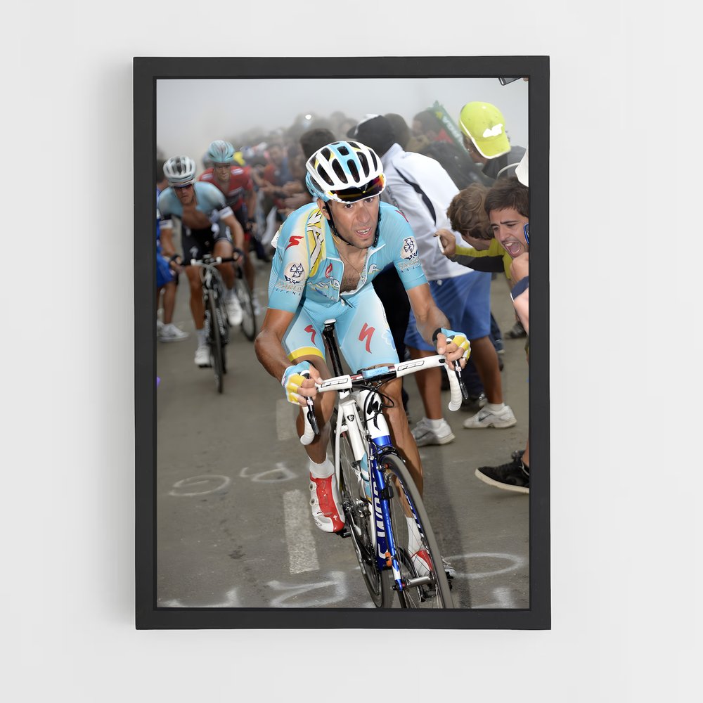 Poster La Course en Ville – affiche Cyclisme (vue 2)